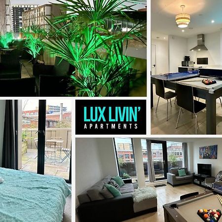 Lux Livin' Apartments - Luxury 2 Bed Apartment With Sky Garden Manchester Exterior photo